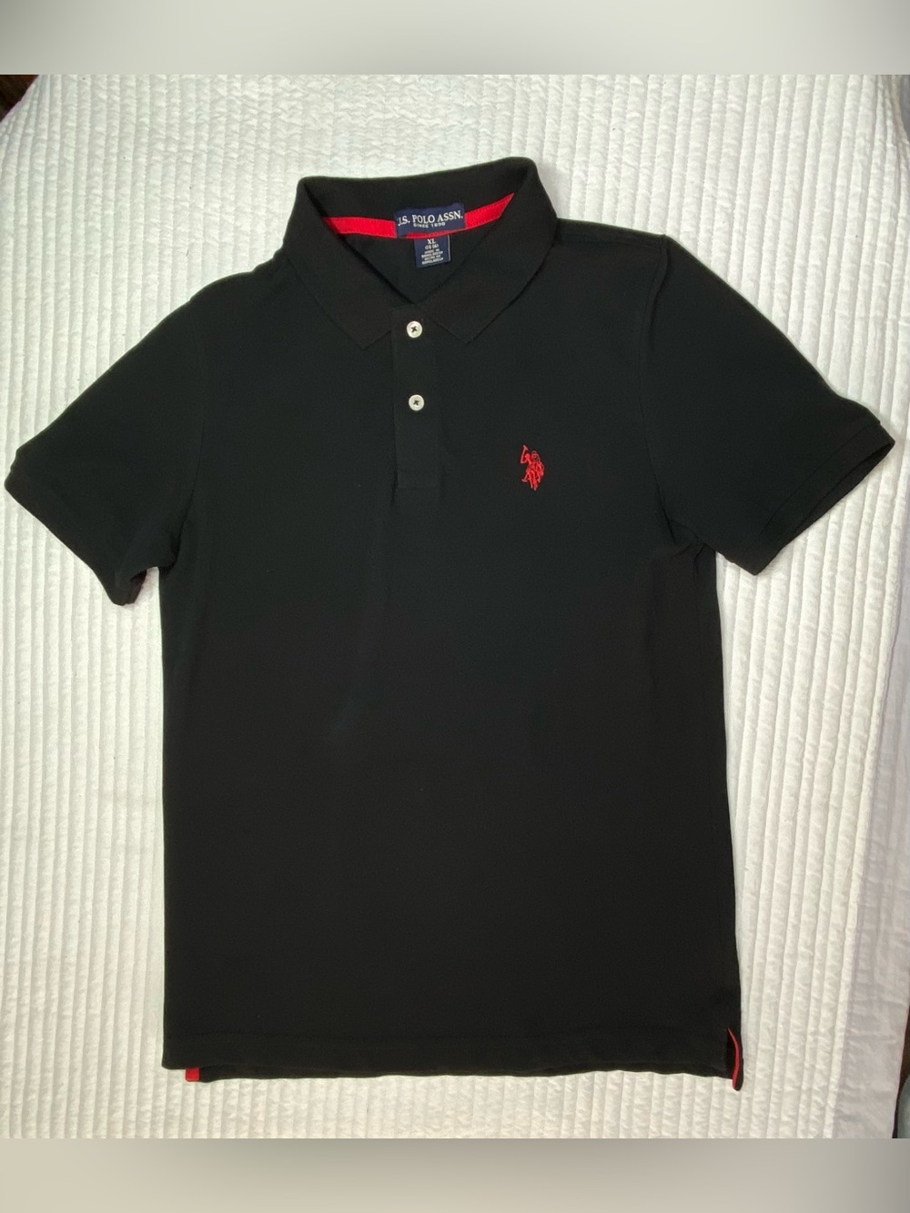 U.S. Polo Assn. Boys Classic Pique Polo Shirt